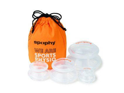 Spophy Cupping Set, sada silikonových baněk